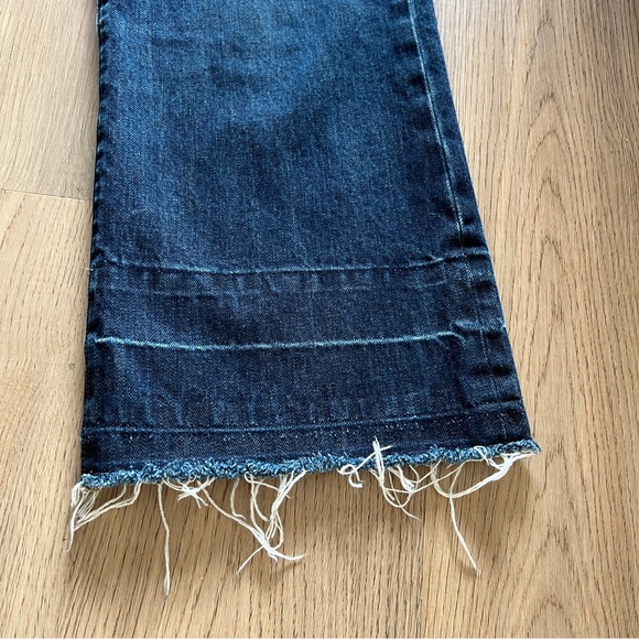 J.Crew Wide Leg Cropped Point Sur Denim MADE IN USA Sz: 26 - Picture 8 of 14